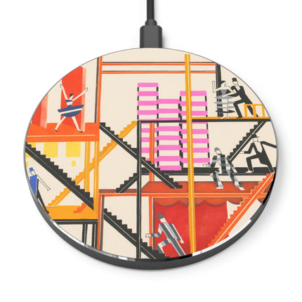 Maquettes de Théatre 4 by Alexandra Exter Wireless Charger