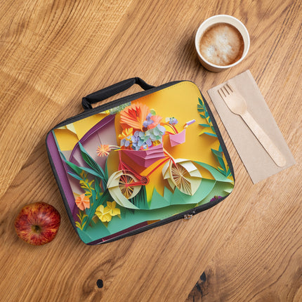 Origami Bicycle Lunch Bag