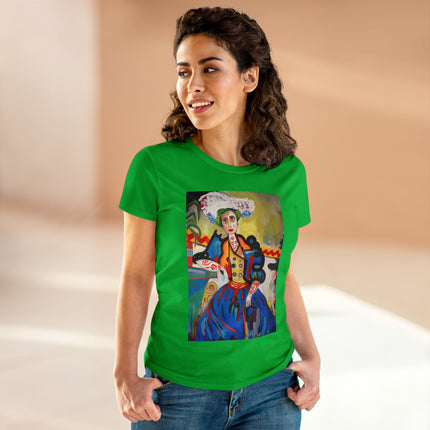 A Mulher by Amadeo de Souza-Carosa Women's Midweight Cotton Tee