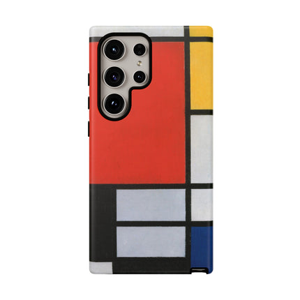Composition with Red, Yellow, Blue, and Black by Piet Mondrian Phone Cases