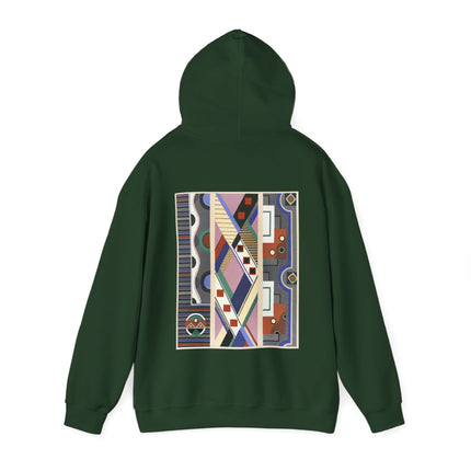 Collection decors et couleurs Pl.19 by Georges Valmier Heavy Blend™ Hooded Sweatshirt