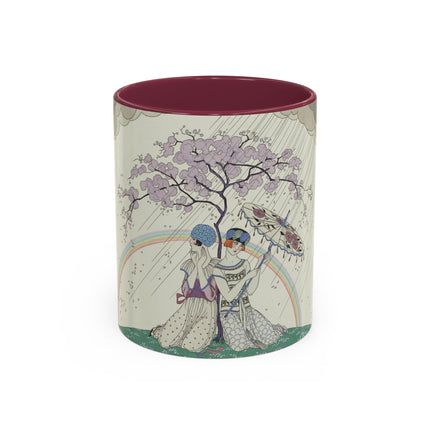 L’Arc-en-Ciel by George Barbier Colorful Mugs (11oz, 15oz)