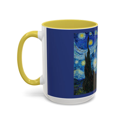 The Starry Night by Vincent Van Gogh Colorful Mugs (11oz, 15oz)
