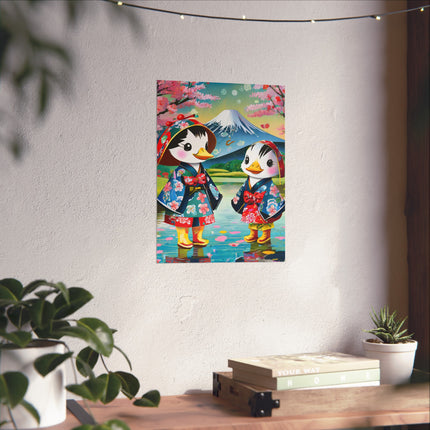 Rainy Day Ducks Fine Art Posters