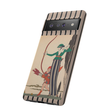 L'Arc Rouge by George Barbier Phone Cases