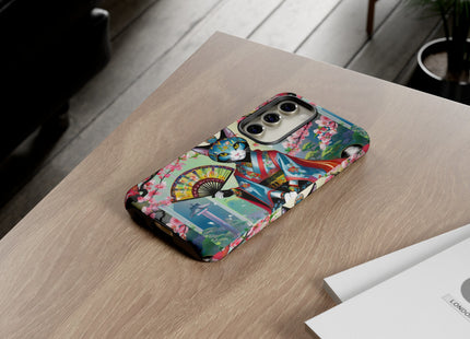 Cyberpunk Geisha Phone Cases