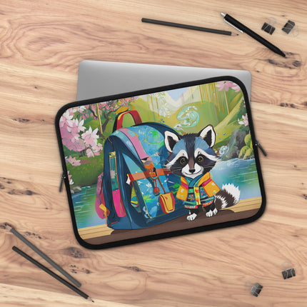 Baby Racoon Laptop Sleeve