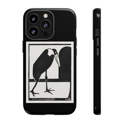 A Lame Marabou by Samuel Jessurun de Mesquita Phone Cases