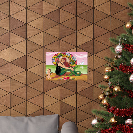Siren Serenade Premium Matte horizontal posters
