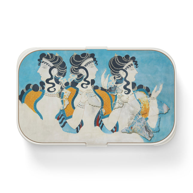 Minoan Ladies In Blue Bento Lunch Box