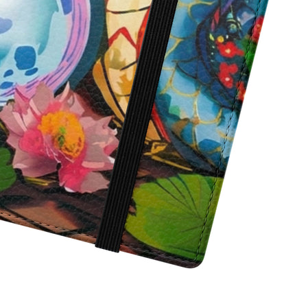 🐉💎 Wisdom's Guardian Flip Case – Dragon's Embrace & Eternal Wisdom