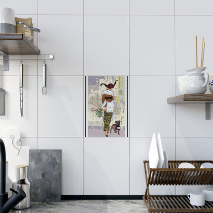 Wrapped in Elegance Ceramic Tile