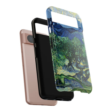 Olive Trees by Vincent Van Gogh Phone Cases