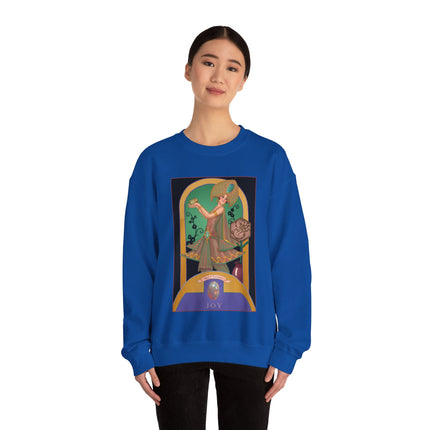 October & Opal, Tourmaline (from the Gem Series) by Sofia Chiostri Heavy Blend™ Crewneck Sweatshirt