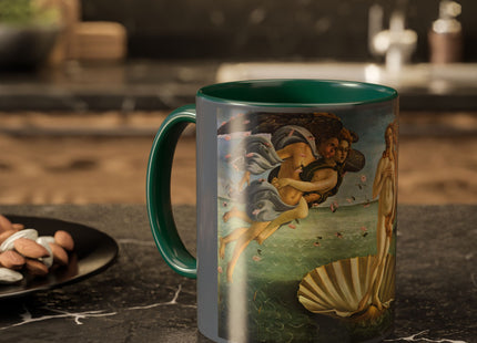 Birth of Venus by Sandro Botticelli Colorful Mugs (11oz, 15oz)