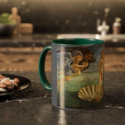 Birth of Venus by Sandro Botticelli Colorful Mugs (11oz, 15oz)