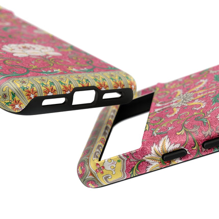 Pink Floral Pattern by Owen Jones Phone Cases