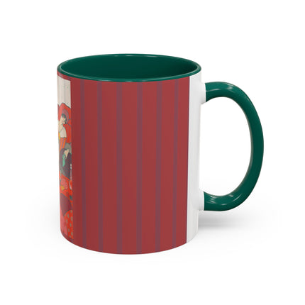 Les Coussins by Georges Lepape Colorful Mugs (11oz, 15oz)