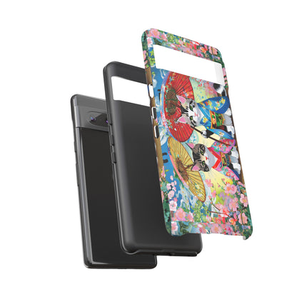 Kimono Kitties Phone Cases