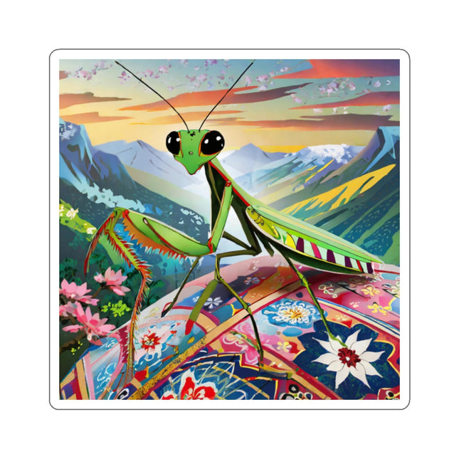 The Joyful Mantis Kiss-Cut Stickers (4 Sizes)