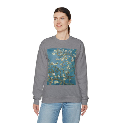 Almond Blossom by Vincent van Gogh Heavy Blend™ Crewneck Sweatshirt