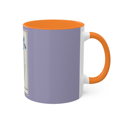 Iris, Iris sibirica by Anselmus Boëtius de Boodt Colorful Mugs, 11oz