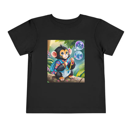 Bubble Magic in the Jungle Toddler Short Sleeve Tee