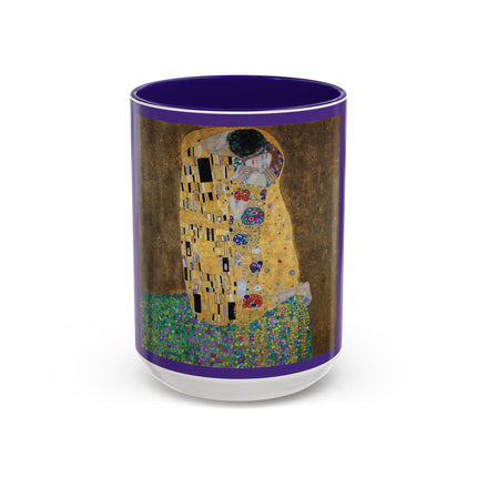 The Kiss by Gustav Klimt Colorful Mugs (11oz, 15oz)