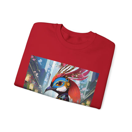 Techno Plumes Unisex Heavy Blend™ Crewneck Sweatshirt