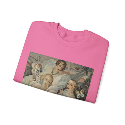 Les Femmes Fatales by Gerda Wegener Heavy Blend™ Crewneck Sweatshirt