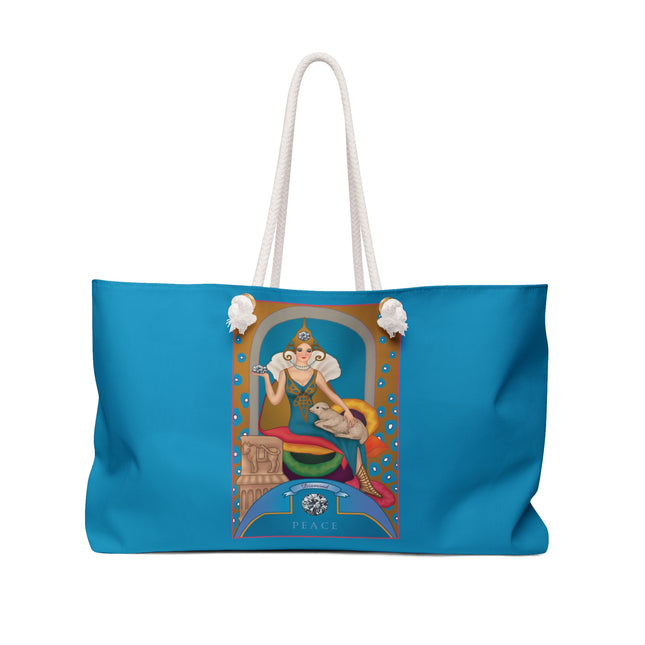 April & Diamond (from the Gem Series) by Sofia Chiostri Weekender Bag