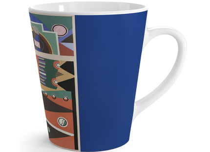 Collection decors et couleurs Pl.03 by Georges Valmiers Latte Mug