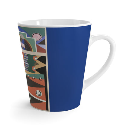 Collection decors et couleurs Pl.03 by Georges Valmiers Latte Mug