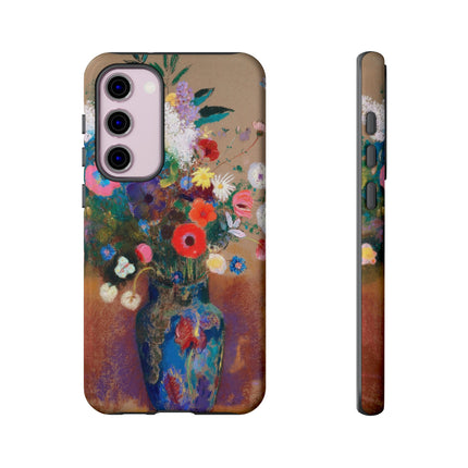Bouquet of Flowers by Odilon Redon Phone Cases