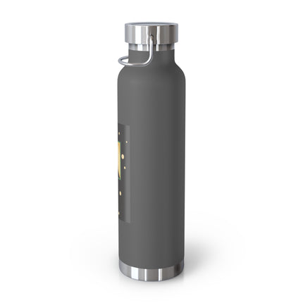 Playful Paws Copper Vacuum Insulated Bottle, 22oz