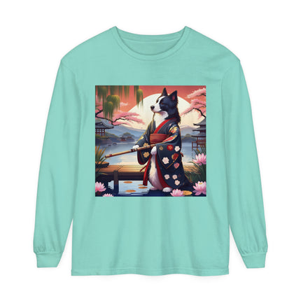Border Collie Warrior Long Sleeve T-Shirt