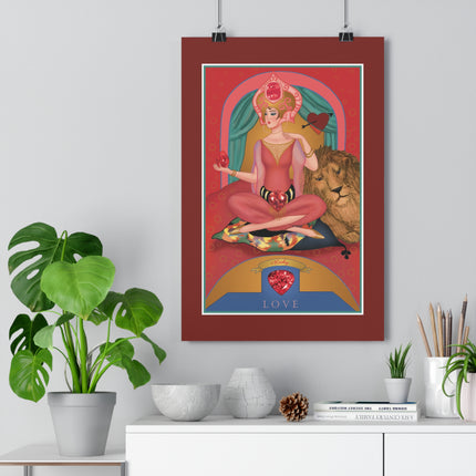 July & Ruby (from the Gem Series) by Sofia Chiostri Giclée Art Print
