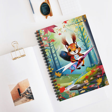Acorn Aviator Spiral Notebook - Ruled Line