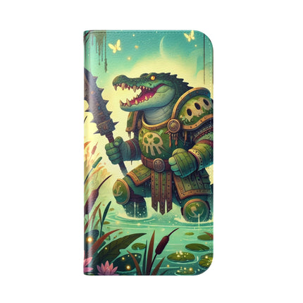 🐊👑 Swamp Tyrant Flip Case – Primal Power & Bog Dominion