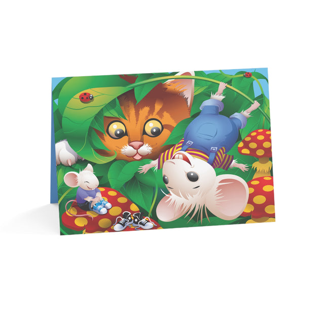 Whimsical Adventure Greeting Cards (1, 10, 30, and 50pcs)