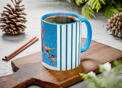 Snowfall & Couture Colorful Mugs (11oz, 15oz)