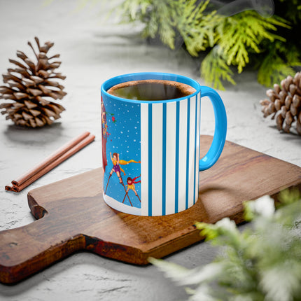 Snowfall & Couture Colorful Mugs (11oz, 15oz)