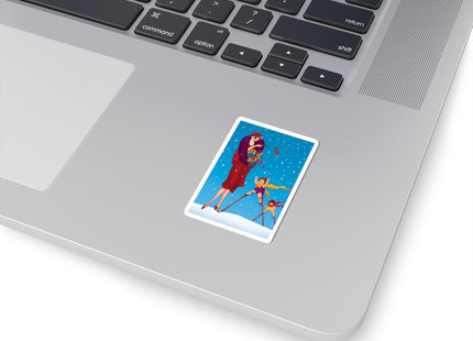 Snowfall & Couture Kiss-Cut Stickers (4 Sizes)