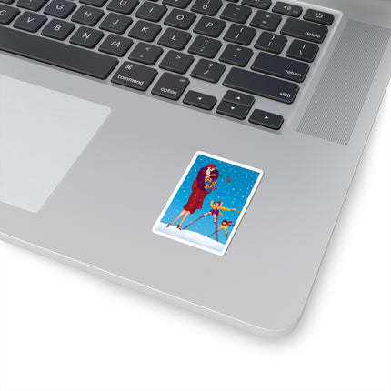 Snowfall & Couture Kiss-Cut Stickers (4 Sizes)