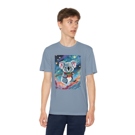 Cute Koala Youth Competitor Tee – Dreamy Skies & Whimsical Wonder