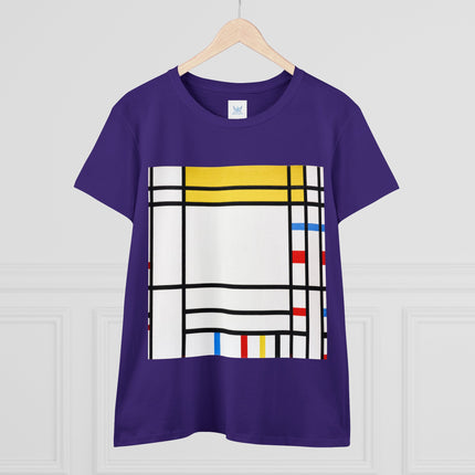 Place de la Concorde by Piet Mondrian Women's Midweight Cotton Tee