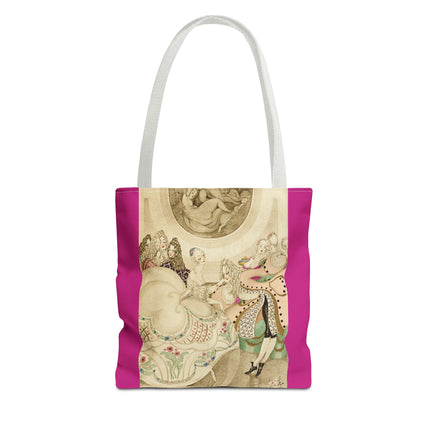 Sur talons rouges by Gerda Wegener Tote Bag (AOP)