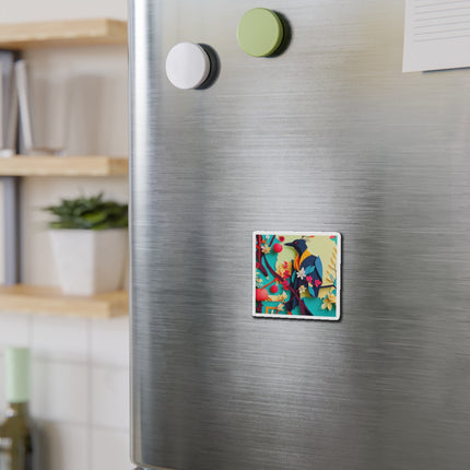 Curious Crow Die-Cut Magnets (5 Sizes)