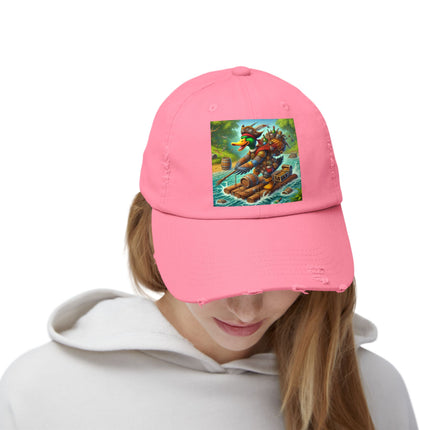 The Daring Drake Unisex Distressed Cap