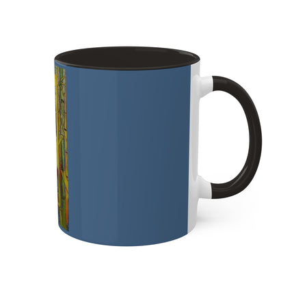Courtesan (after Eisen) by Vincent Van Gogh Colorful Mugs, 11oz